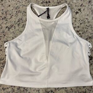 Betsey Johnson Performance crop/sports top- size M